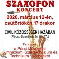 Tavaszi szaxofon koncert