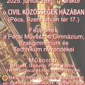 Nyár esti szaxofon koncert a Pécsi Művészeti Gimnázium, Szakgimnázium és Technikum növendékeivel